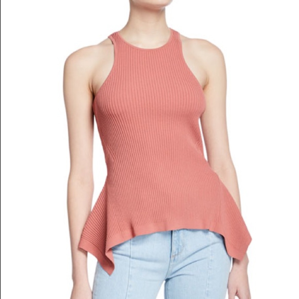 Cinq a Sept Ellen top in dusty rose sz L